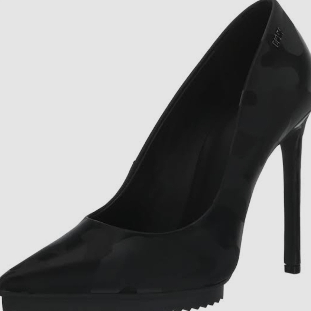 DKNY Black Camouflage Heels - Picture 8 of 8